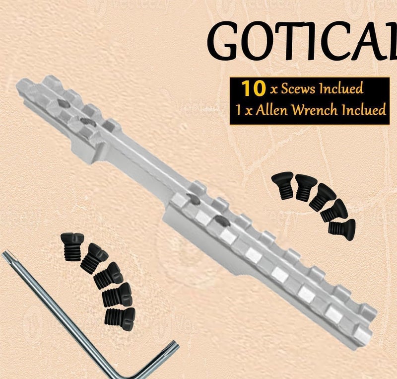 Gotical Store Picatinny Rail Mount for Savage Rascal Rifles with Ejection Port Cut-Out - Image 4